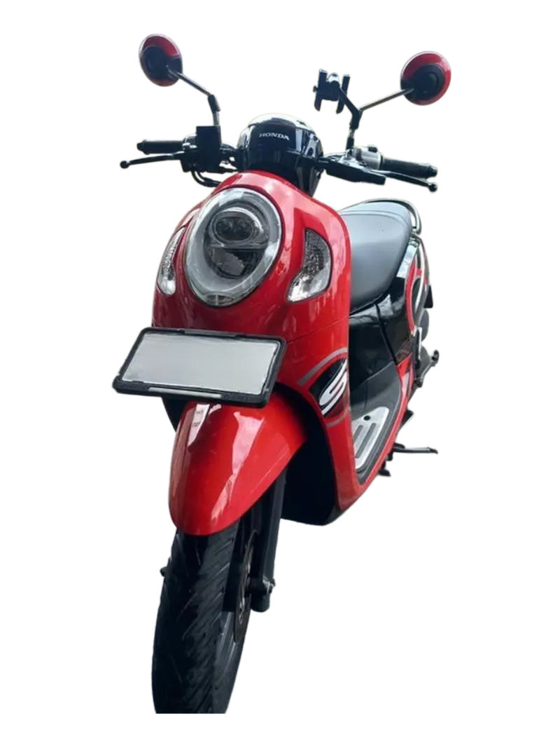 Honda Scoopy New Red